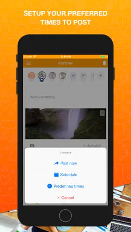 Game screenshot Postcron App hack