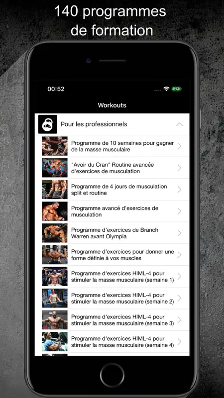 Gym Guide Pro workouts screenshot 1 of 5