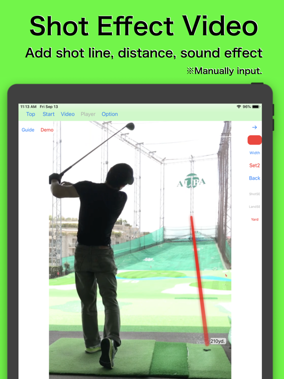 Screenshot #5 pour Golf Swing Shot Tracer