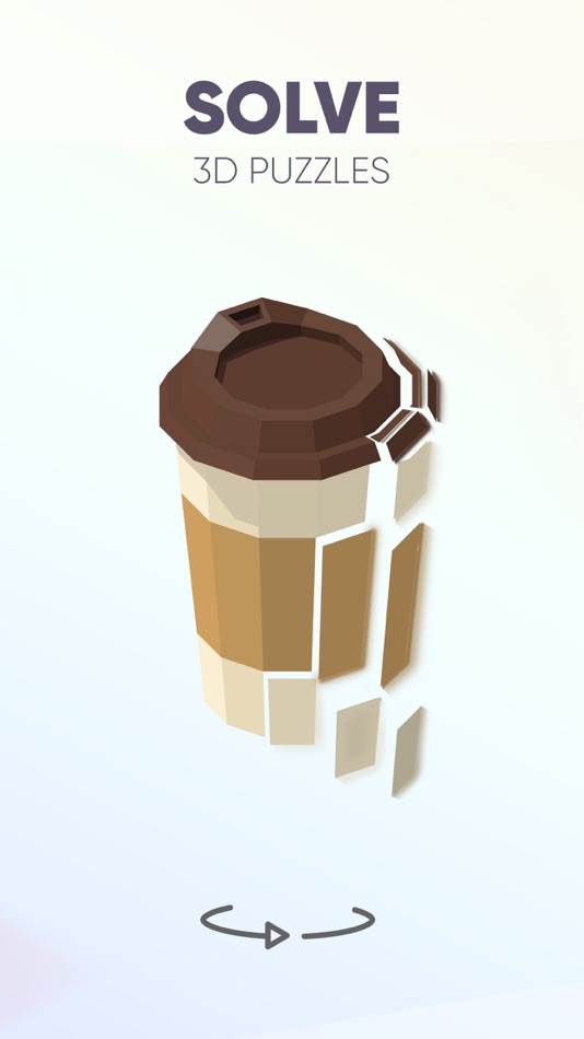 #3. Poly Mood - 3D puzzle game (iOS) 由: Inlogic Software s.r.o.