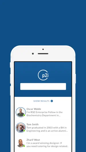 p2i Network screenshot 2