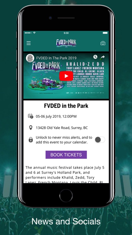 FVDED in the Park