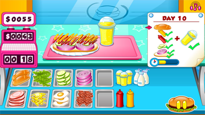 Go Fast Cooking Sandwiches Screenshot