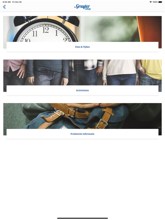 Open Dag App iPad screenshot 5 - Education app