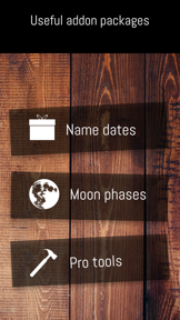 Finnish calendar screenshot