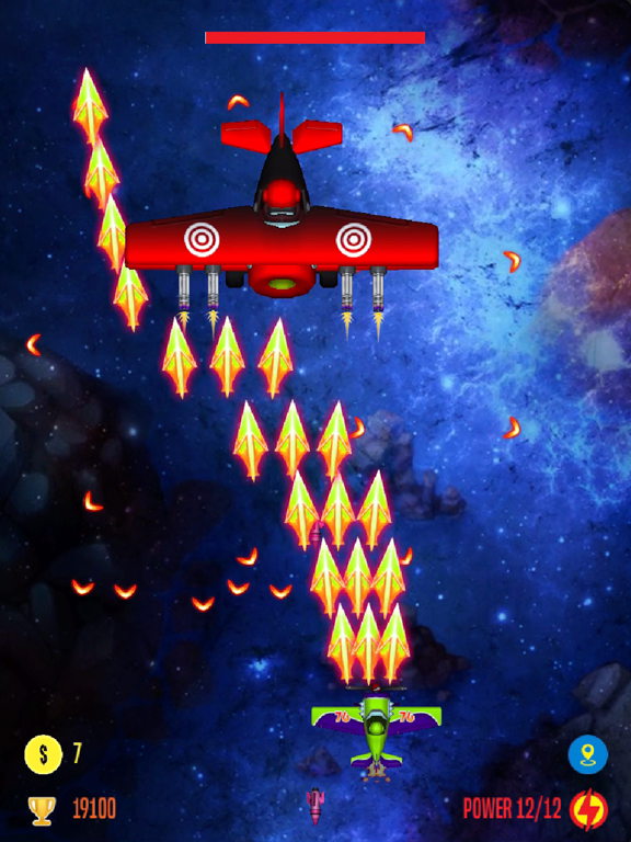 Air Force - Space Shooter iPad screenshot 6 - Games app