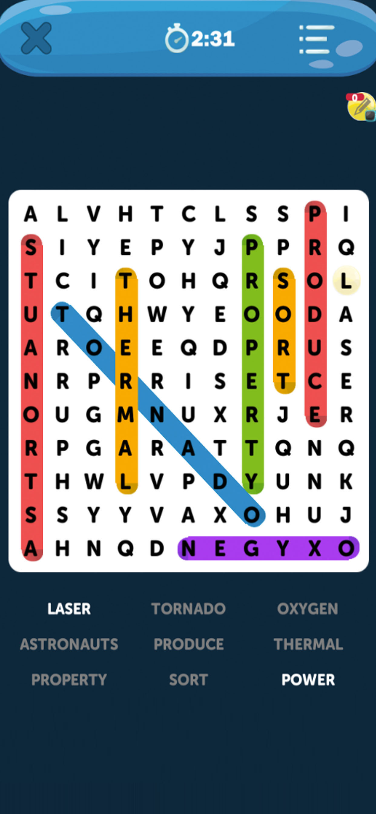Crossed Word screenshot 2
