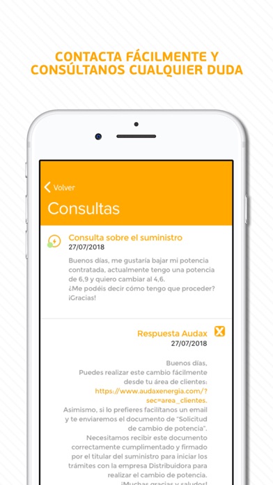 Audax Clientes Screenshot