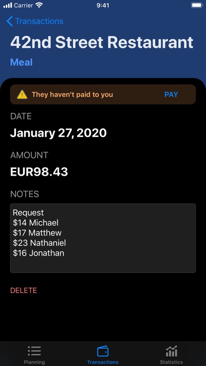 WalletWare - Money Manager screenshot-3