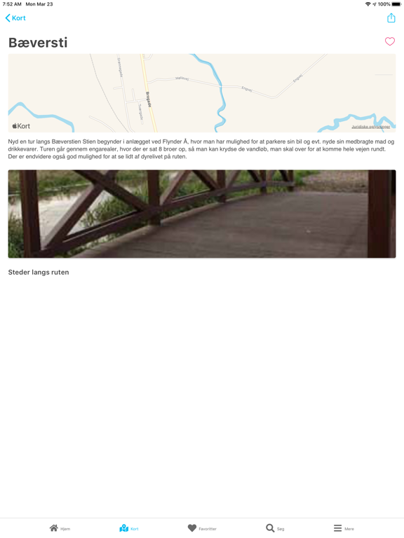 Geopark Vestjylland iPad screenshot