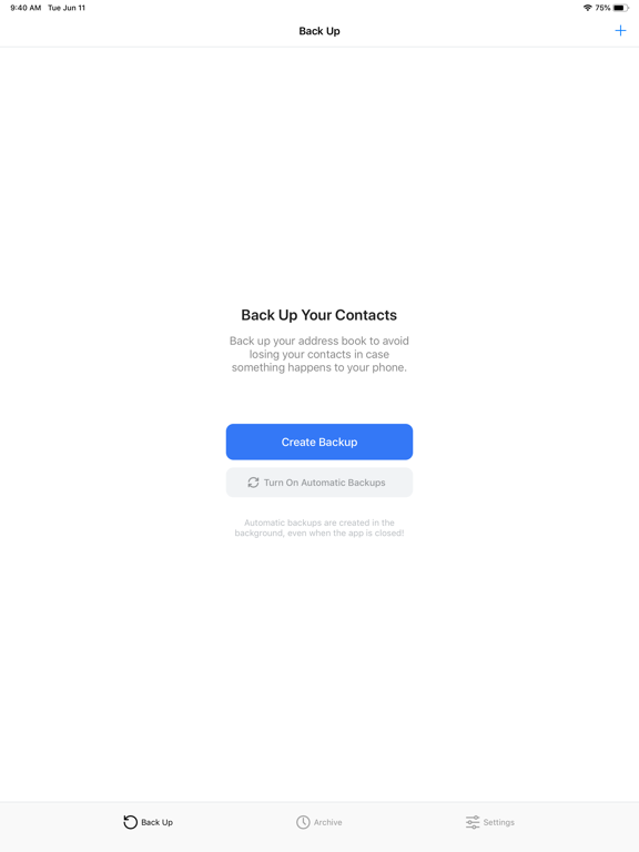 Screenshot #4 pour Contacts Backup + Transfer
