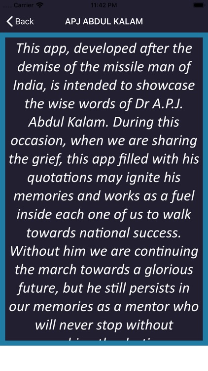 Dr APJ Abdul Kalam Wisdom