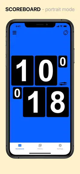 Game screenshot Scoreboard: Badminton apk