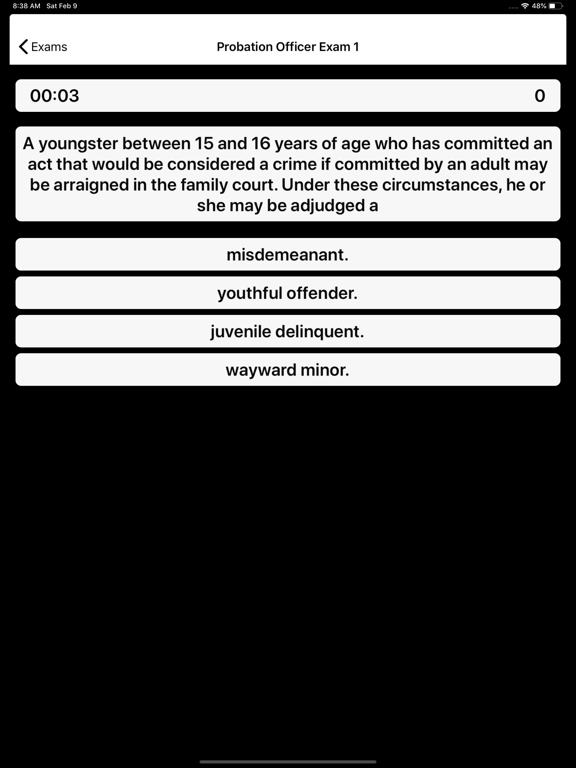 Screenshot #4 pour Probation Officer Exam Prep