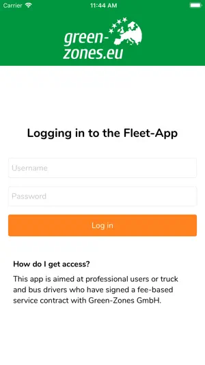 Green-Zones Fleet-App screenshot 1