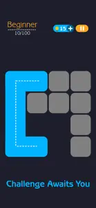 One Line Block Puzzle screenshot #3 for iPhone