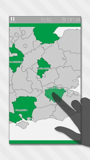 Enjoy Learning UK Map Puzzle screenshot 1