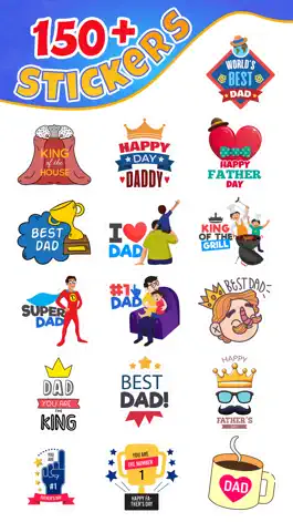 Game screenshot Father's Day Stickers ⋆ mod apk