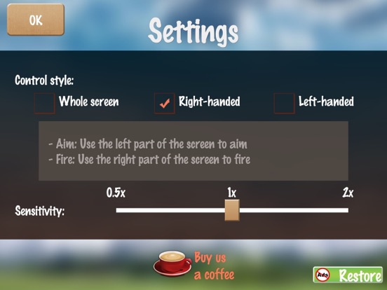 Skeet Shooting Field iPad screenshot 6 - Games app
