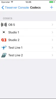 TieServer Console iphone bilder 1
