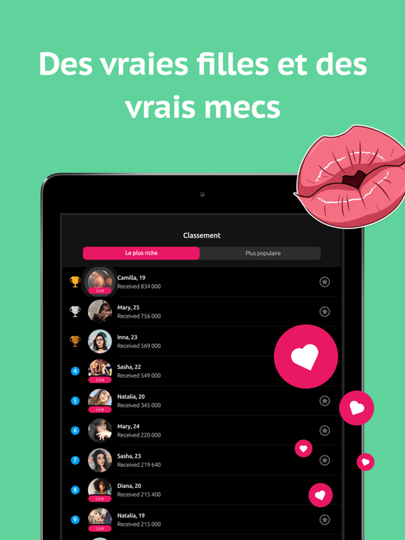 Screenshot #6 pour Omeg Chat vidéo aléatoire