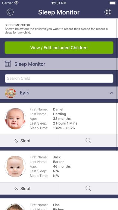 Lowes Childminding Screenshot