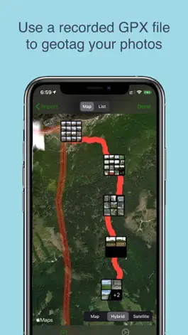 Game screenshot GPX to Photos mod apk