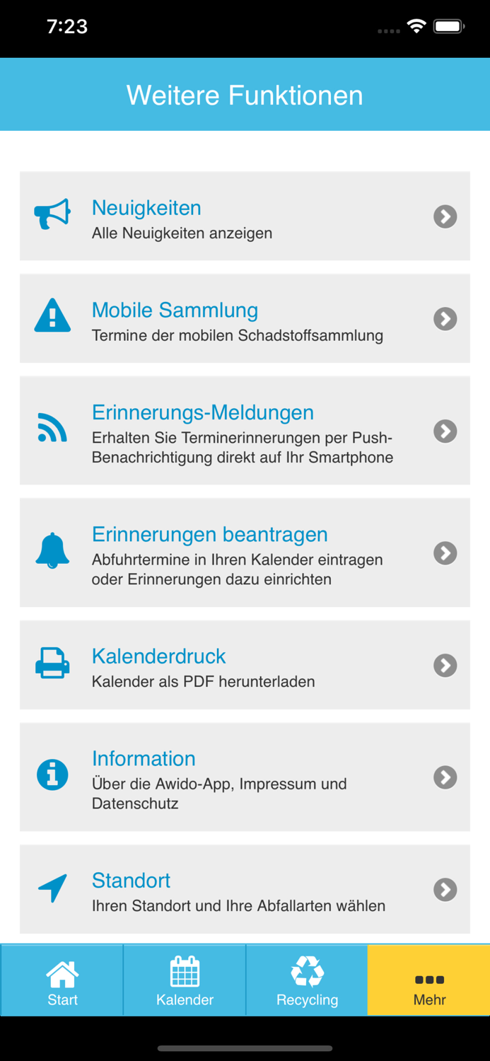 Pullach Abfall-App