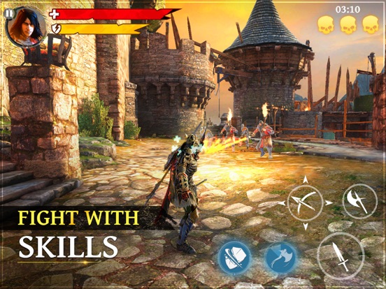 Iron Blade: Medieval RPG iPad app afbeelding 2