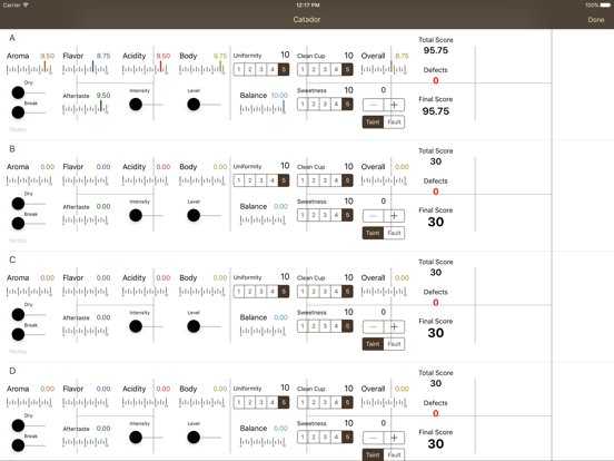 Screenshot #4 pour Catador Cupping