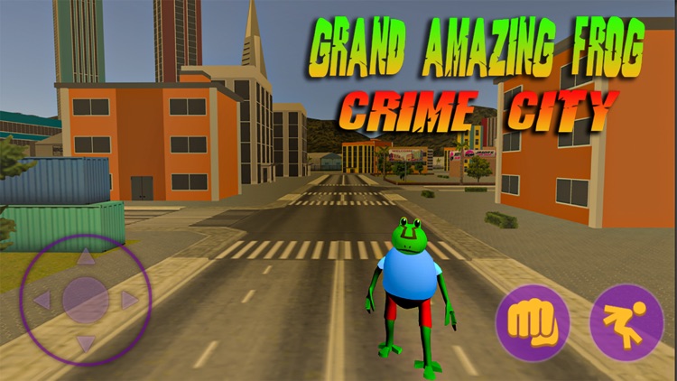 Grand Amazing Frog Crime City screenshot-0