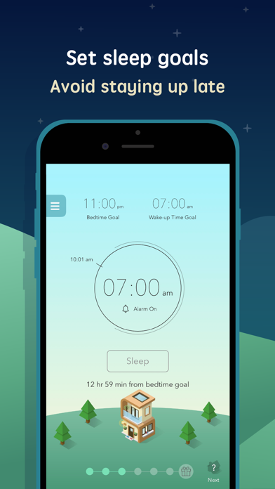 SleepTown: Build healthy sleep habits screenshot 2