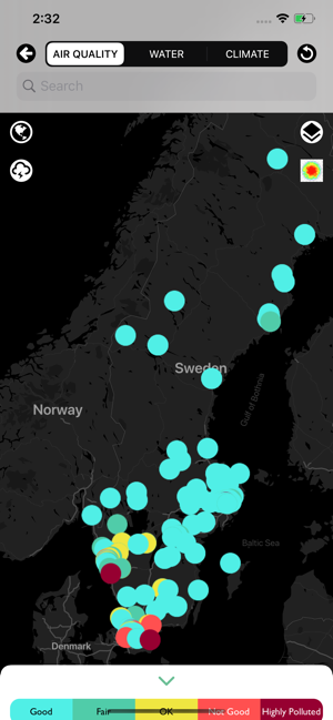 Air Quality Real-time Heat map(圖5)-速報App