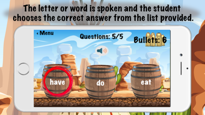 Sight Words Shootout Screenshot