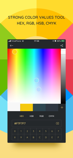 ‎iColors - Colors picker Capture d'écran