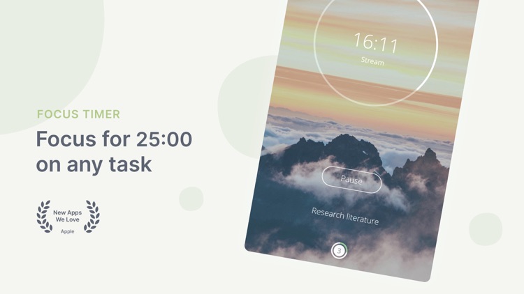 Focus Timer & Keeper: Pomodoro screenshot-0