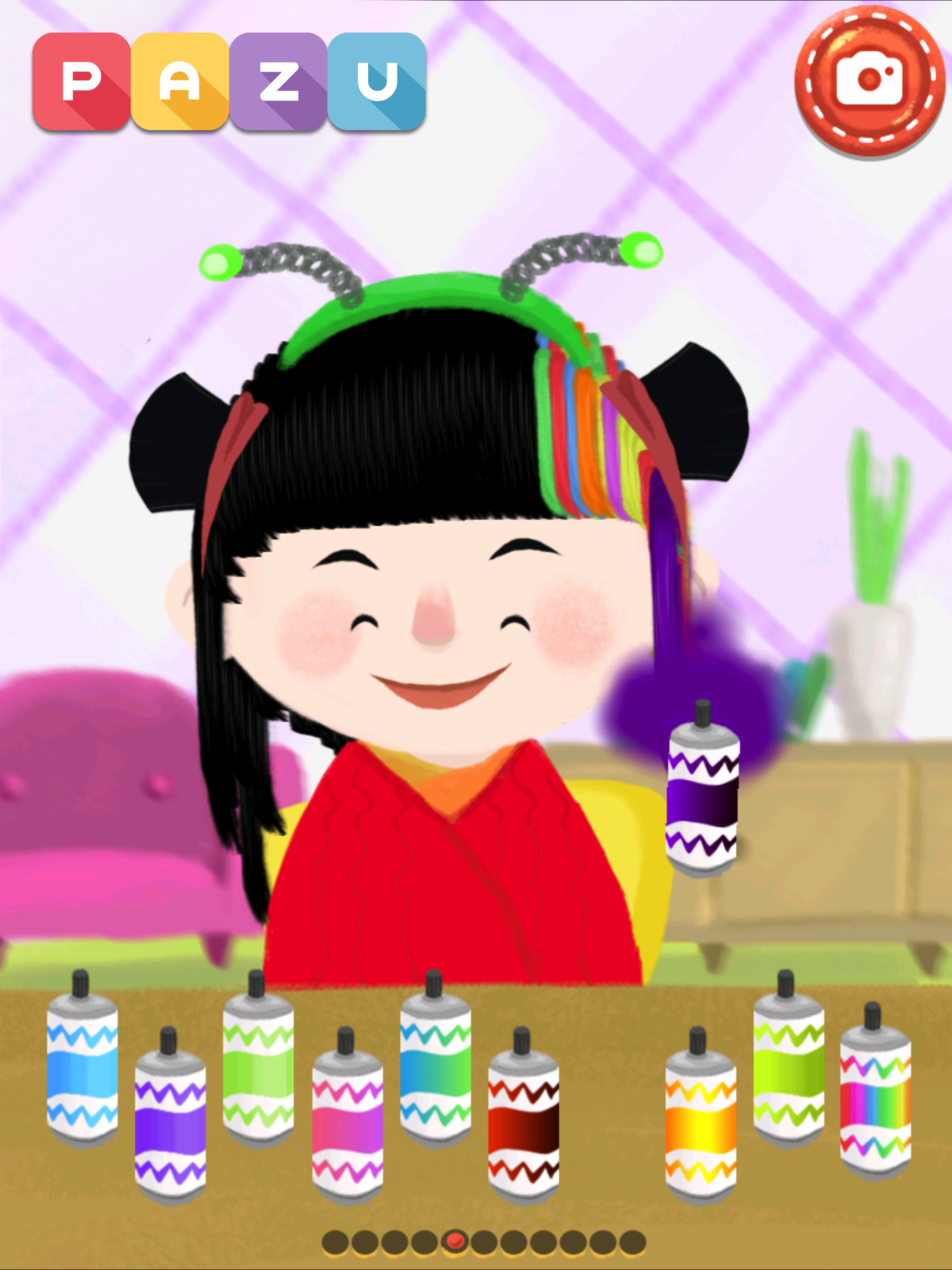 Hair salon games for toddlers