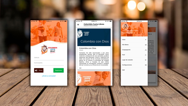 Colombia Justa Libres! Caldas