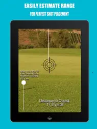 Golf Range Finder Golf Yardage ipad bilder 0