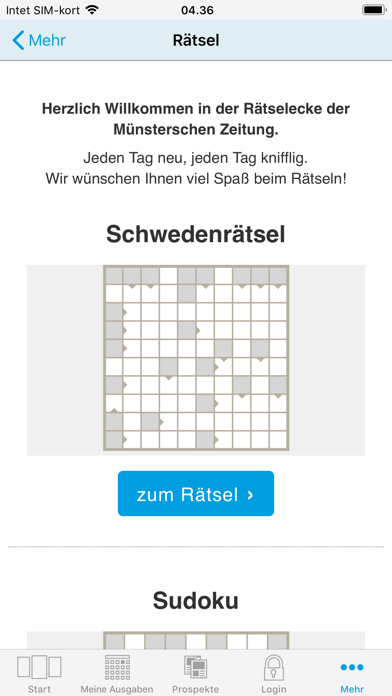 MZ ePaper -Münstersche Zeitung Screenshot
