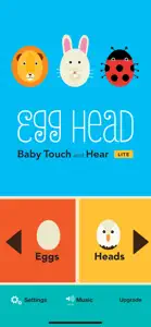 Egg Head LITE: Peekaboo Baby screenshot #1 for iPhone