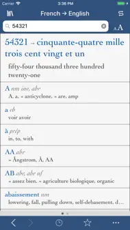 Collins French-English iphone bilder 2
