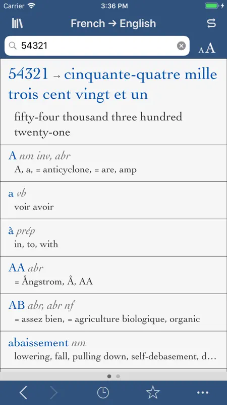 Collins French-English screenshot 3 of 3