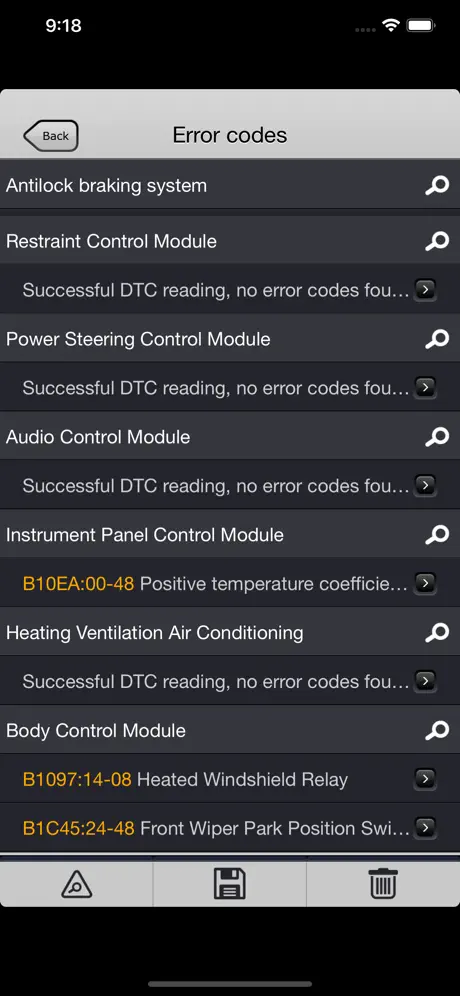 FORScan Viewer for Ford, Mazda
