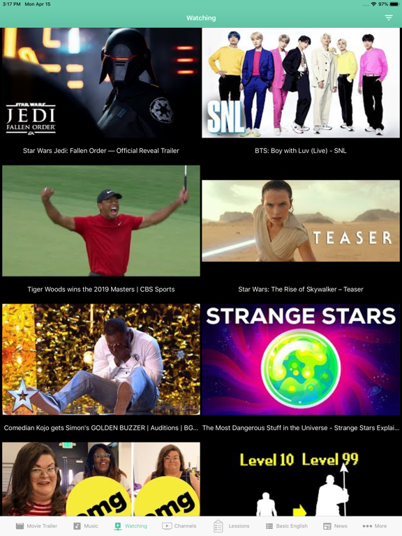 Learn Real English iPad screenshot 4 - Education app