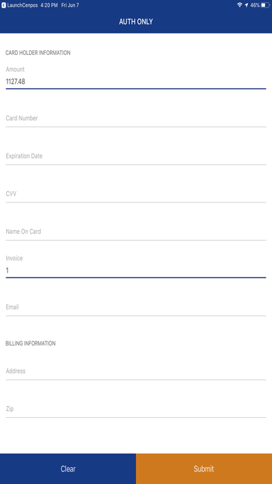Screenshot #1 pour Integrated Payments