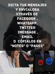 dictado de voz reconocimiento ipad capturas de pantalla 4