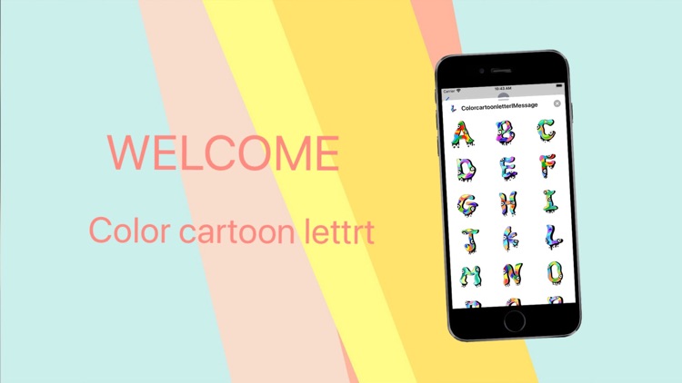 Color cartoon letter screenshot-3