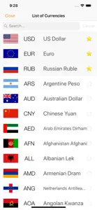 Currency converter: Exchange screenshot #2 for iPhone