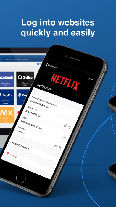 Screenshot #3 pour Cyclonis Password Manager